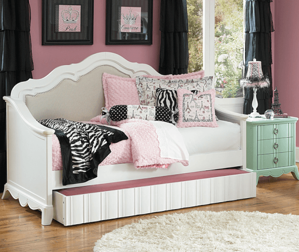 DIY Daybed in Snow White Gabrielle Full DIY Daybed in Snow White