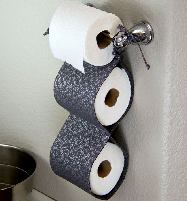 Fabric Toilet Paper Holder