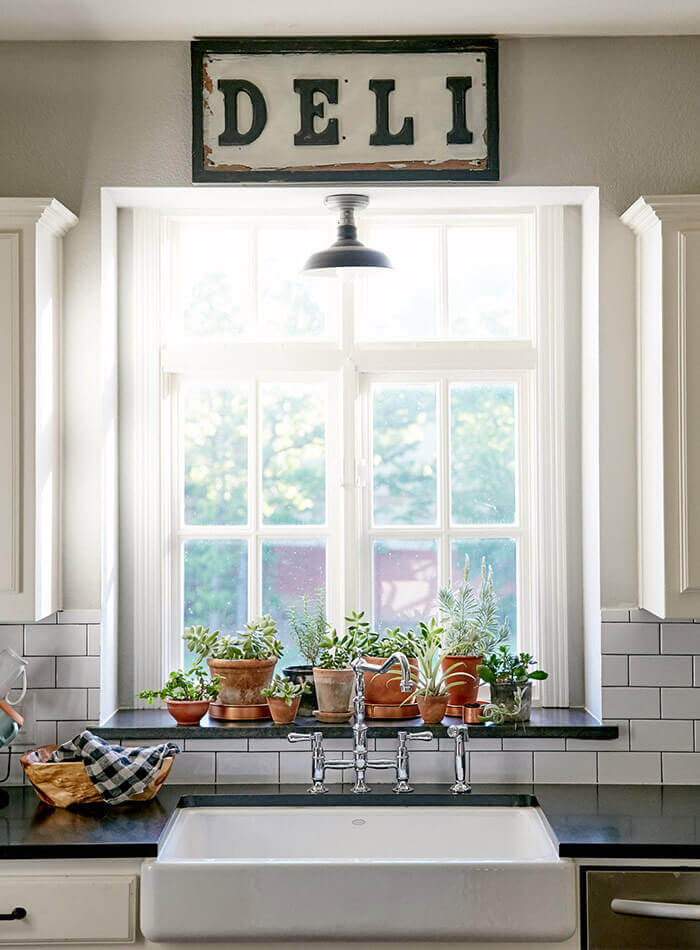 Above Kitchen Window Ideas Windows with Window Sill Décor