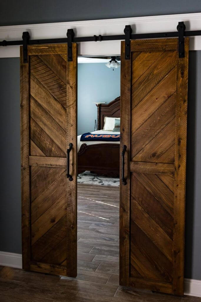 Barn Door Ideas for Bedroom Solid Cypress Barn Doors 2
