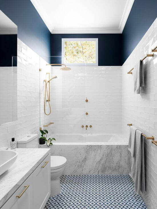 Bathroom Tile Floor Ideas White Blue-White Beautiful Bathroom Flooring