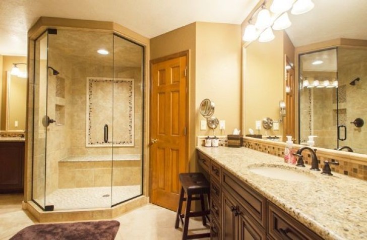 Best DIY Basement Bathroom Ideas Traditional Villa Inspired Basement Bathroom