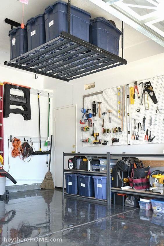 Best Overhead Garage Storage Garage Storage Ideas