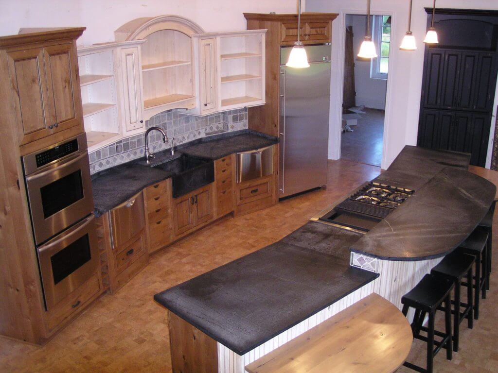 Black Soapstone Countertops Soapstone Countertops Impress Your Kitchen Cost Effective