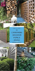 Charming Wooden Fence Ideas