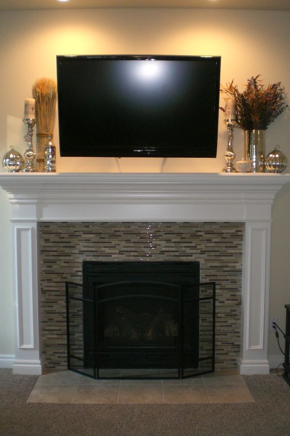 Corner Fireplace Ideas with TV Above More Corner Fireplace Ideas 4
