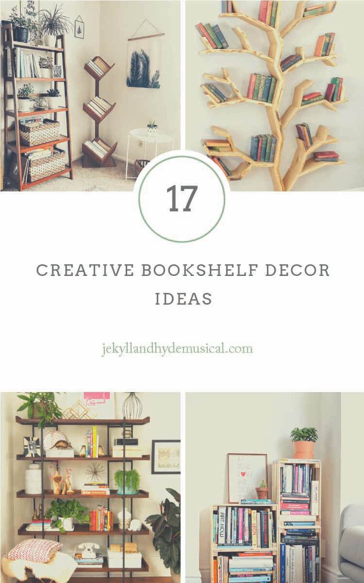 Creative Bookshelf Decor Ideas