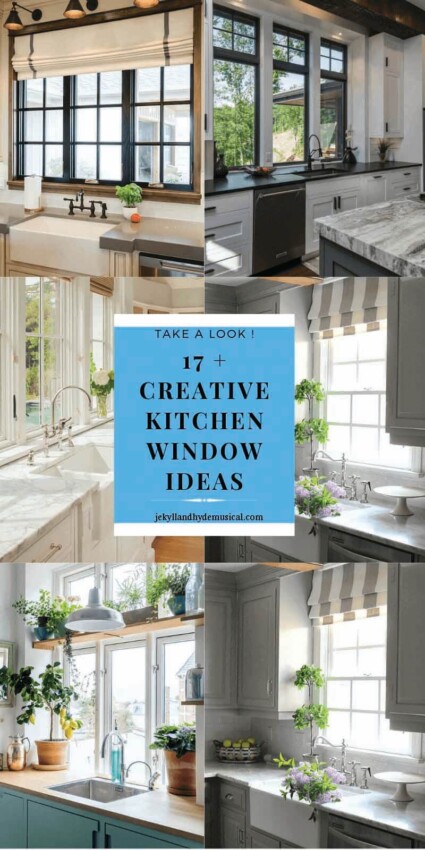 Creative Kitchen Window Ideas
