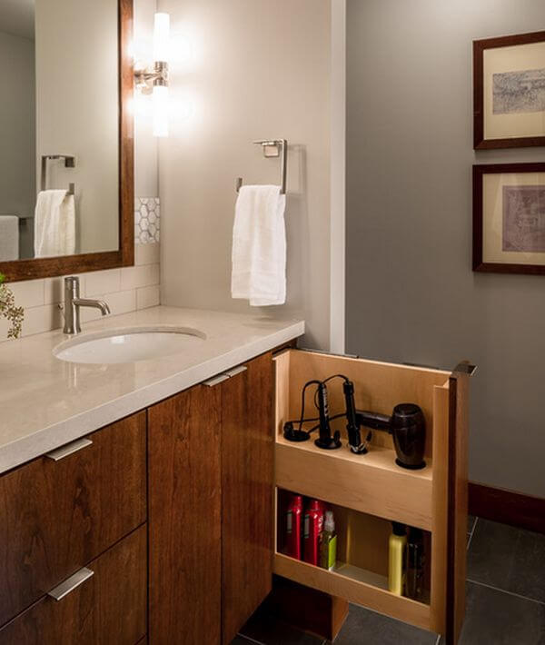 DIY Bathroom Cabinet Ideas Clever with Storage