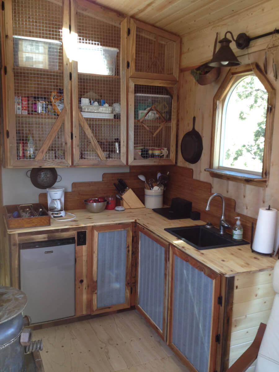 DIY Rustic Kitchen Cabinets Rustic Cooking area