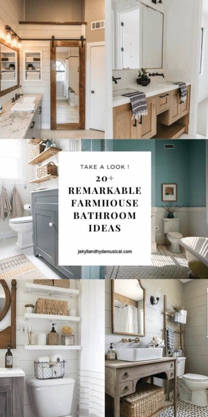 Farmhouse Bathroom Ideas