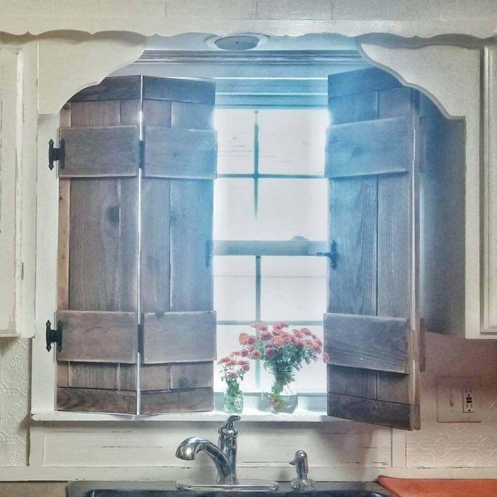 Farmhouse Kitchen Window Ideas Rustic Country Kitchen Windows