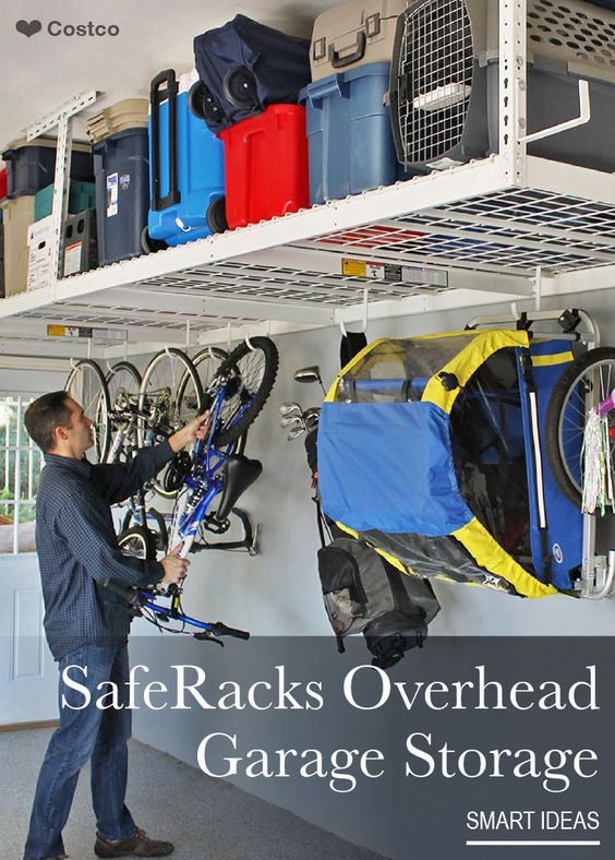 Fleximounts Overhead Garage Storage Rack Weight limit