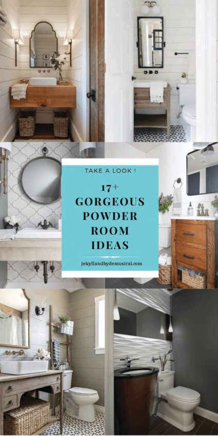 Gorgeous Powder Room Ideas