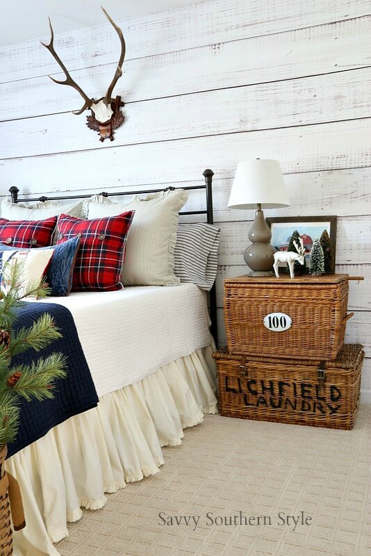 Gray Guest Bedroom Ideas Colorful Farmhouse