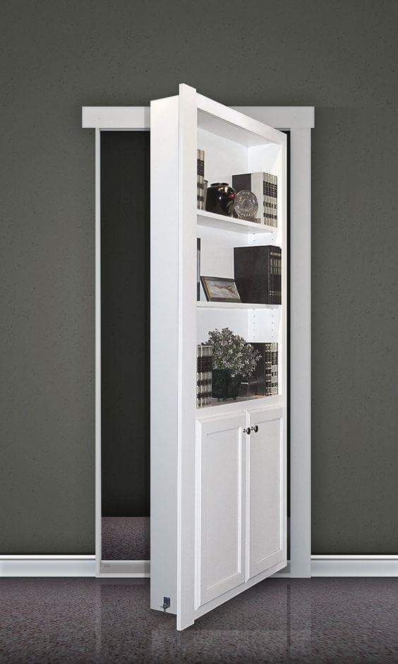 Hidden Door Ideas in Shower Cabinet Hidden Door