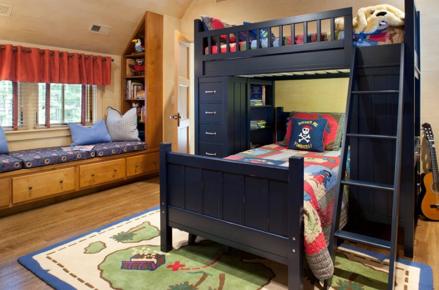 L Shaped Bunk Beds with Desk Bunk Beds with a Desk