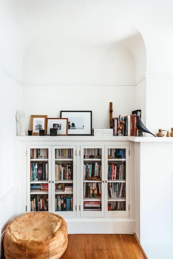 Modern Bookshelf Decor Ideas Closed Bookshelves