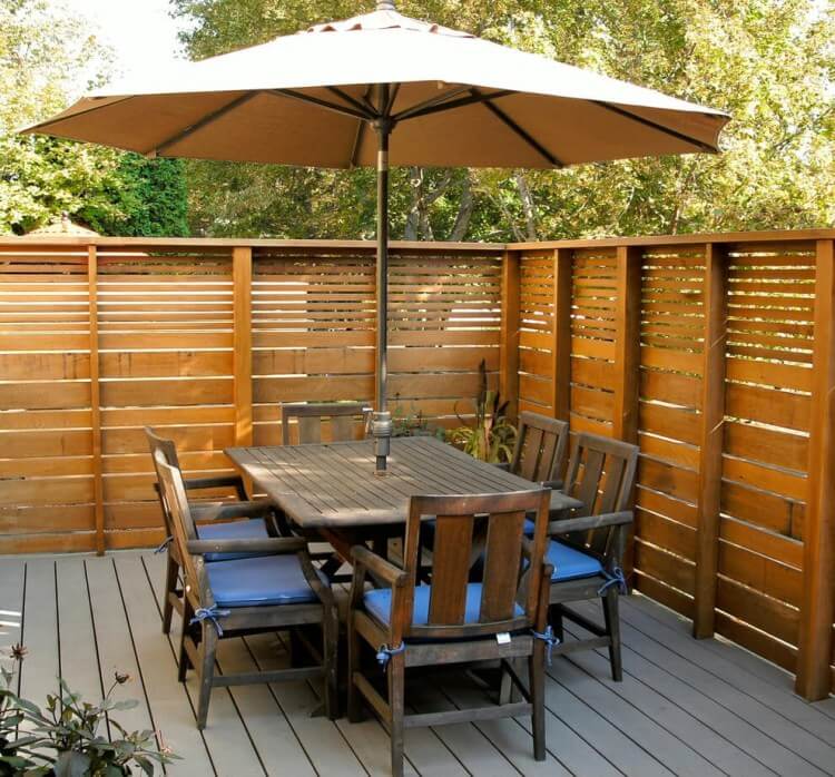 Outdoor Privacy Fence Ideas Patio Privacy Fence Ideas