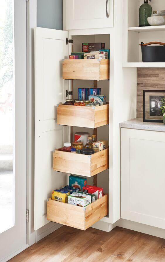 Pantry Shelving Ideas Photos Pull-out Shelving