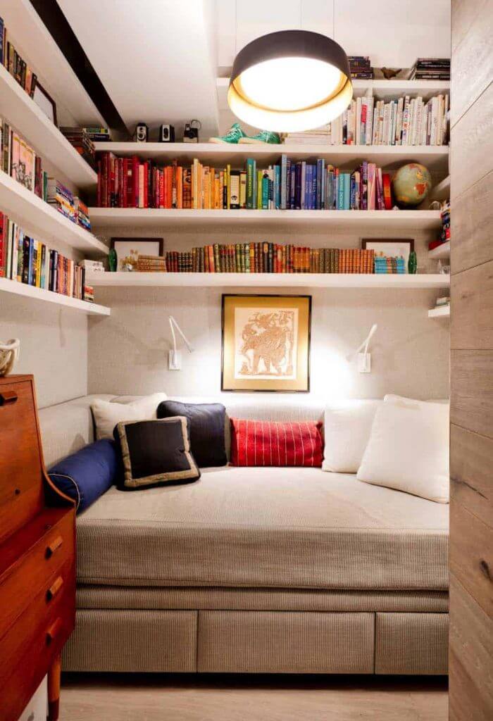 Reading Nook Ideas for Adults Porch Reading Nook with a Bed