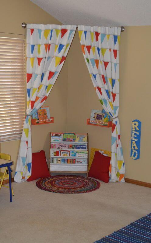 Reading Nook Ideas for Kids Cute Reading Nook Ideas