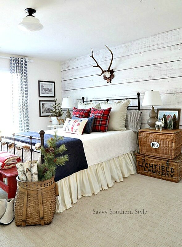 Simple Guest Bedroom Ideas Colorful Farmhouse 2