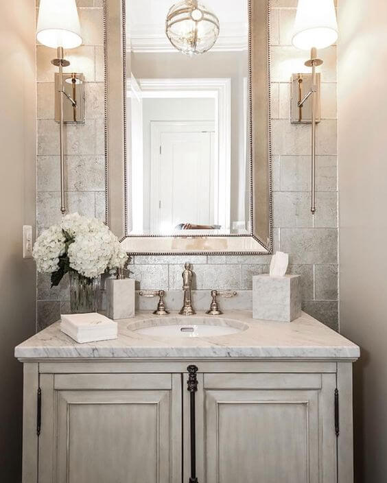 Small Powder Room Ideas Match with Your Characteristics