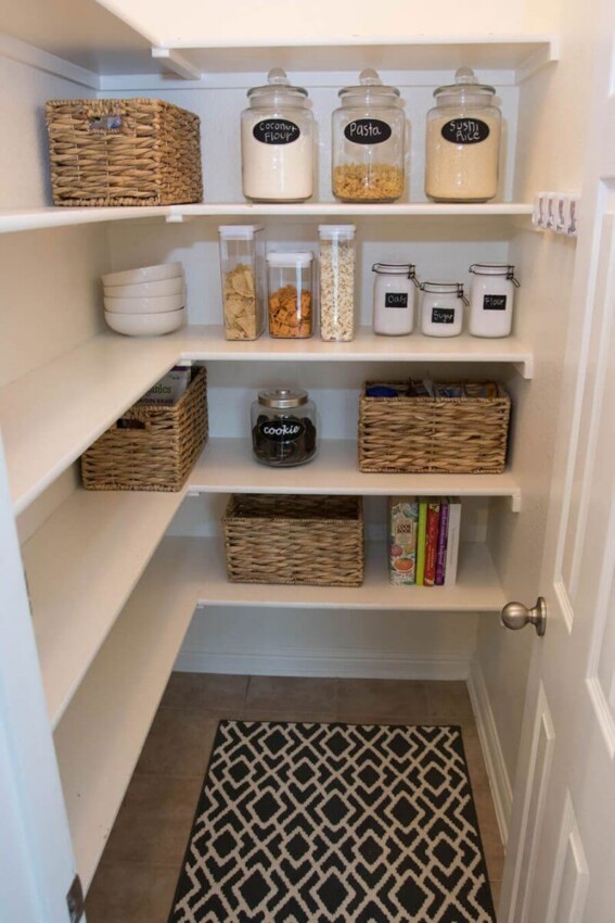 Small Walk in Pantry Shelving Ideas Simple Shelving for a Small Pantry Closet