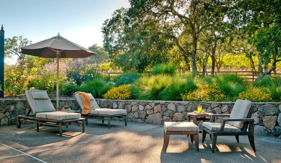 Stone Patio Ideas Pictures Conventional Stone Patio Ideas in Napa Residence