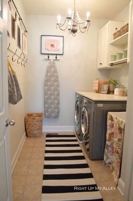 Top Load Basement Laundry Rooms Laundry Room Reveal