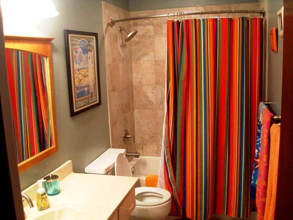 Unique Shower Curtain Ideas Shower Curtain Will Add Space to Bathroom