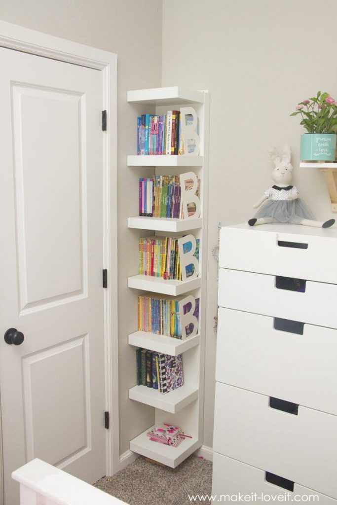 White Bookshelf Decor Ideas Nursery Bookshelf Decor Ideas