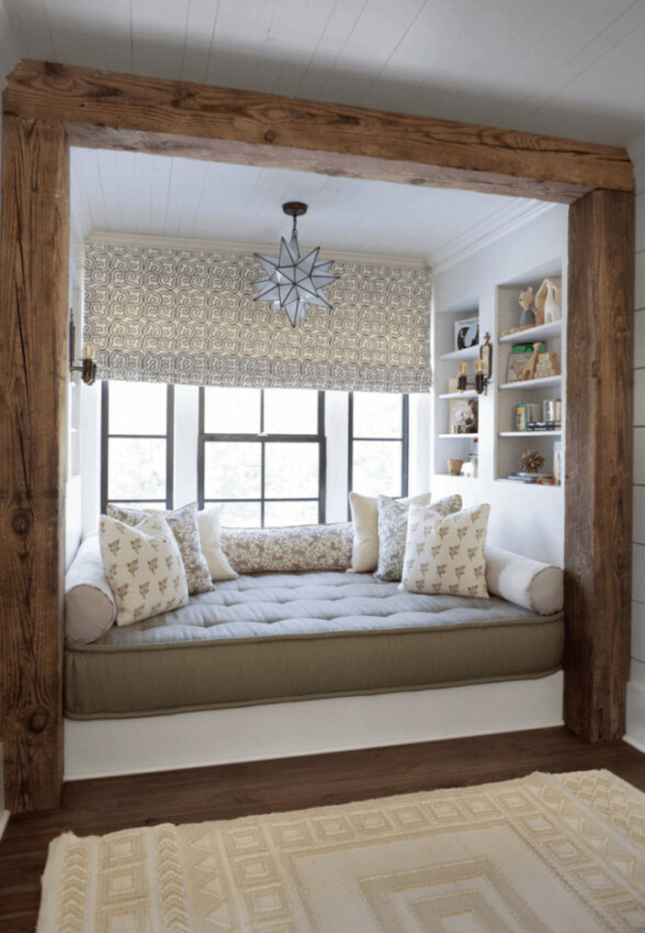 Window Seat Ideas Circle Reading Nook Framed Nook
