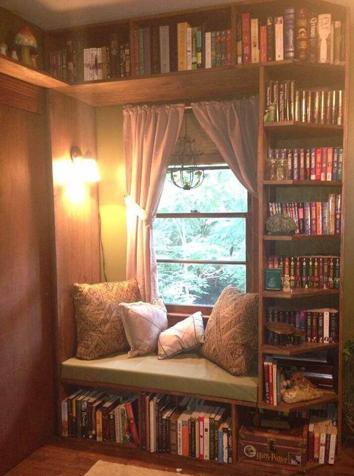library Reading Nook Ideas A Reading Alcove