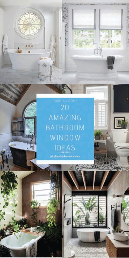 Amazing Bathroom Window Ideas