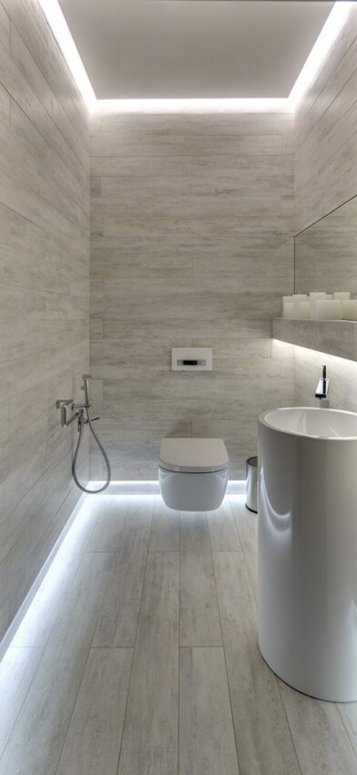 Bathroom Lighting Ideas for Small Bathrooms Flying Bathroom Floor, Anyone