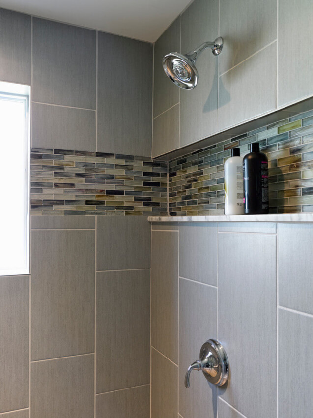 Bathroom Shower Tile Ideas Dare to Be Different Go Vertical
