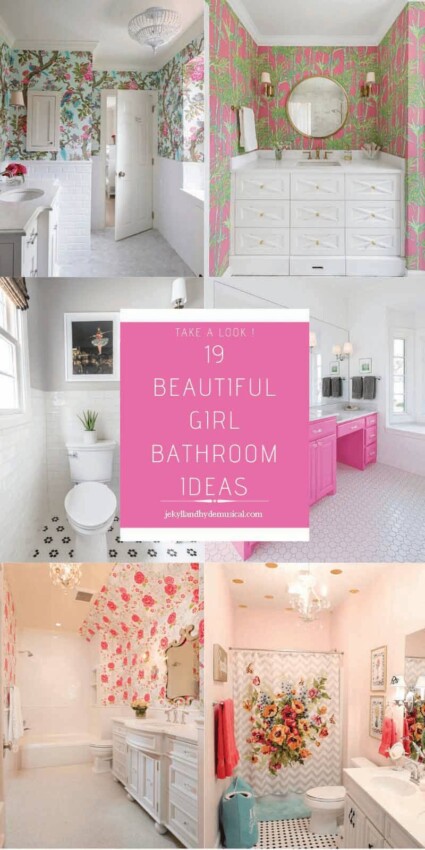 Beautiful Girl Bathroom Ideas