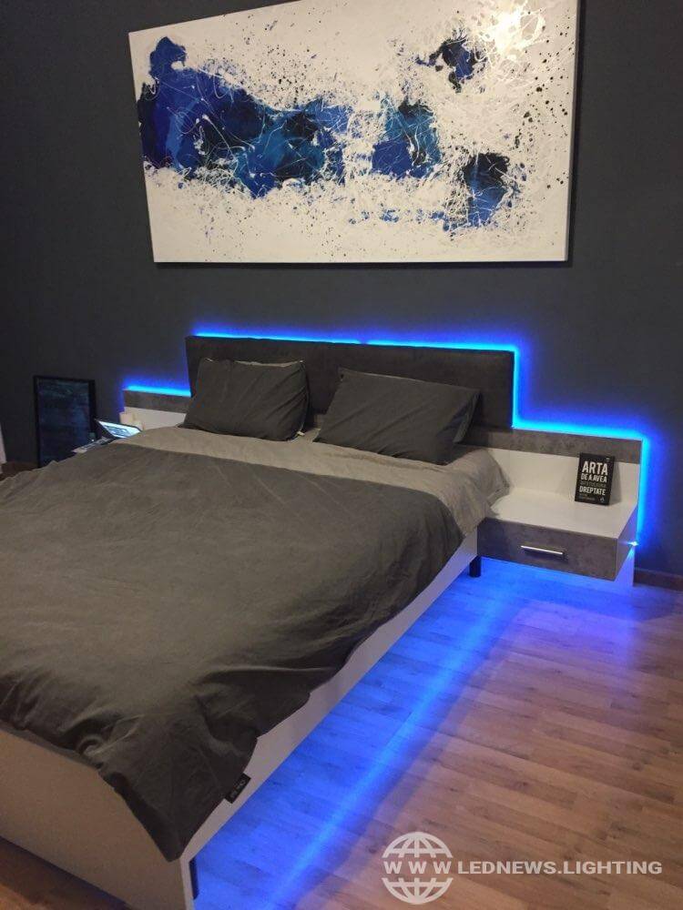 Bedroom Lighting Ideas Pictures LED Strip Light