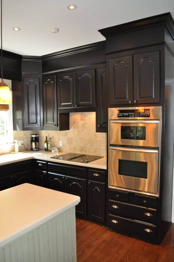 Black Kitchen Cabinet Knobs Mix and Match