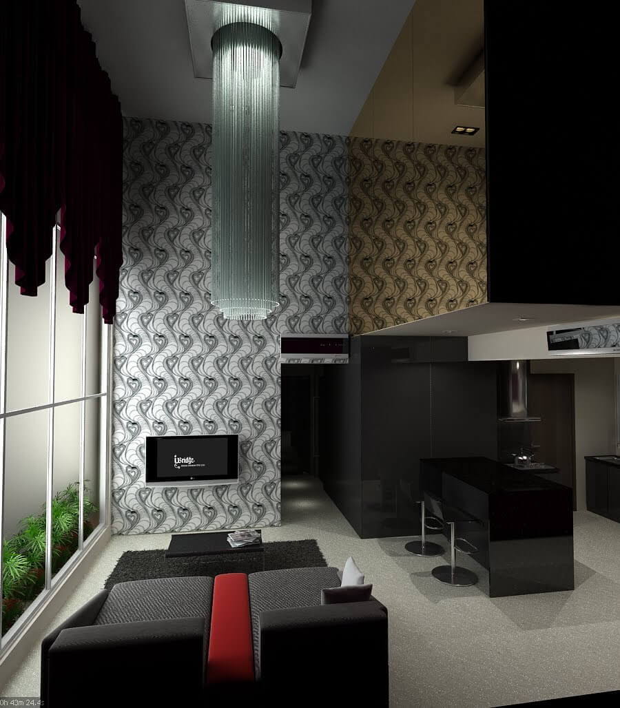 Black Velvet Sofa Living Room Ideas Sophisticated Black