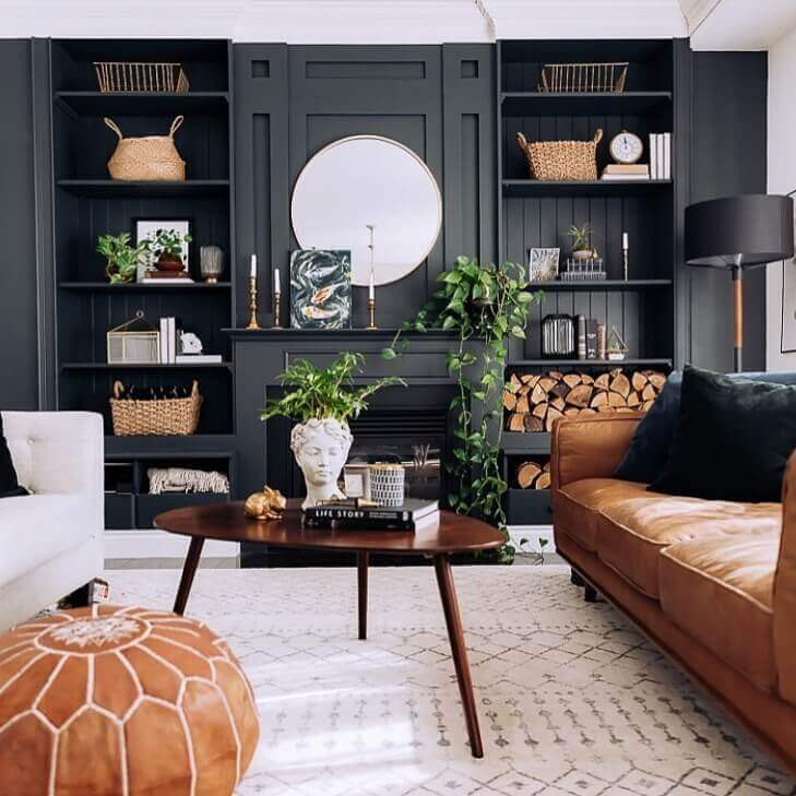 Black and Cream Living Room Ideas Black Traditional Living Room