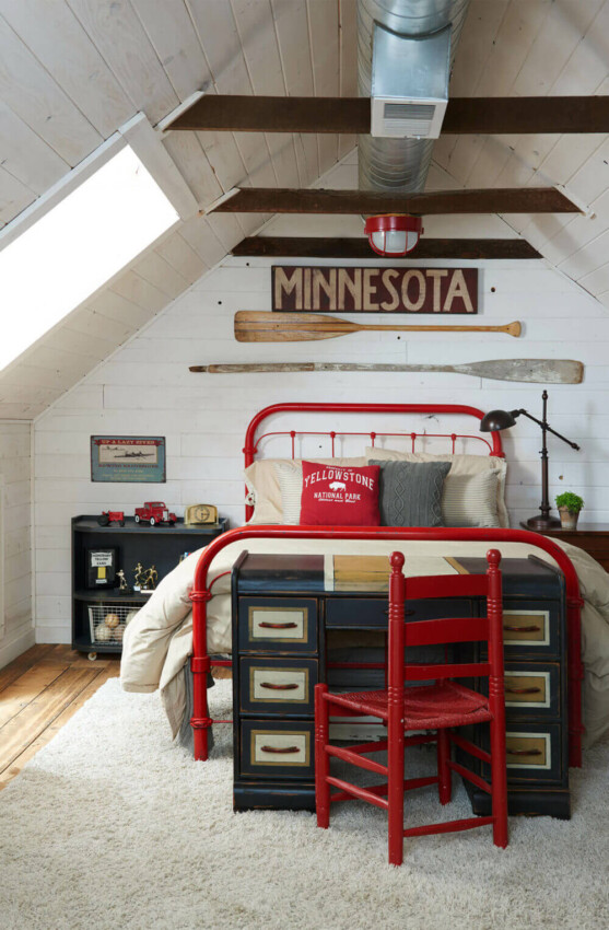 Boy Bedroom Ideas Pictures On the Attic