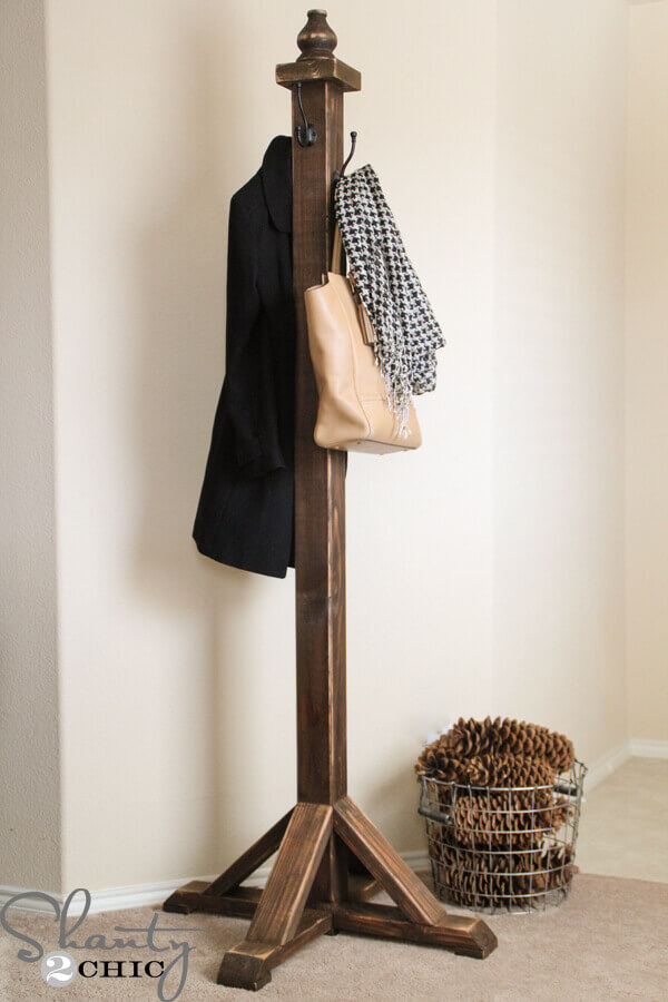 Coat Rack Ideas DIY Antique Hanger