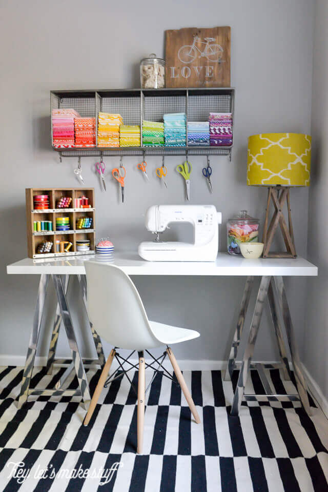 Craft Sewing Room Ideas Sewing Room Small Corner