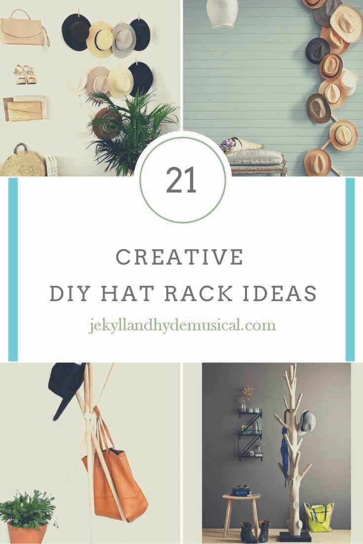 Creative DIY Hat Rack Ideas