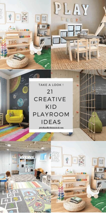 Creative Kid Playroom Ideas