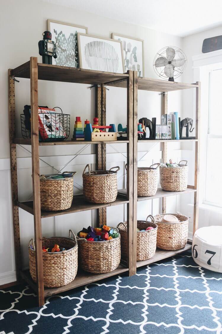 DIY Toy Storage Ideas for Small Spaces Organizing Playroom Toys