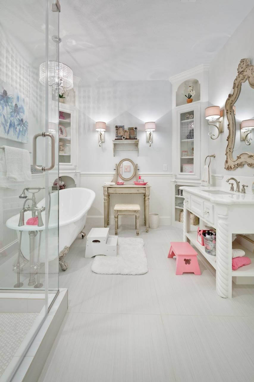 Elegant Girl Bathroom Ideas Subtle Elegance
